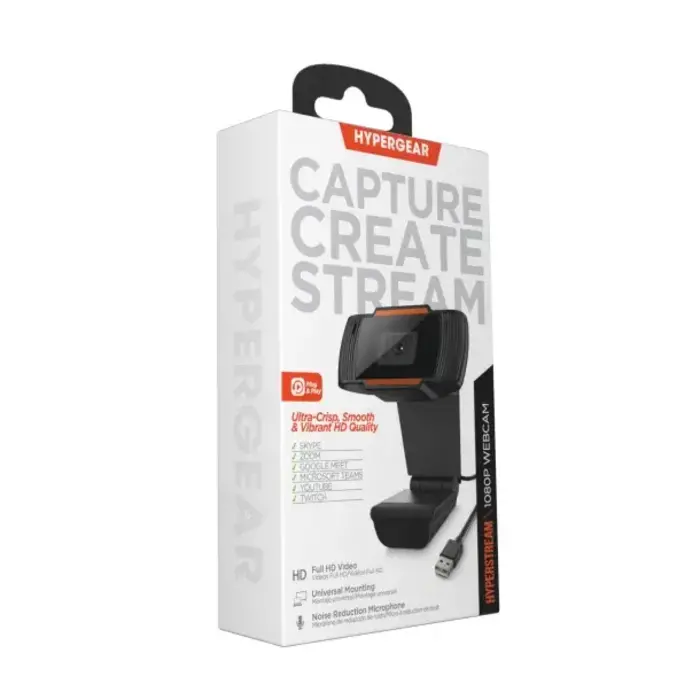 HPL15539 - HyperGear HyperStream 1080p Webcam