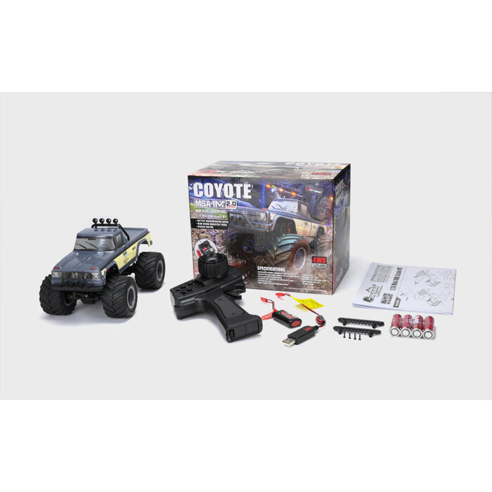 CARISMA MSA-1MT 2.0 Spec Coyote 4WD 1/24 RTR with Battery & Charger