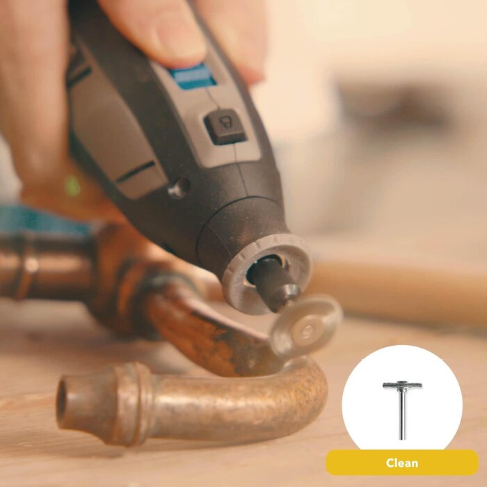 8240 12V Cordless Rotary Tool Kit with Variable Speed and Comfort Grip - Includes 2AH Battery Pack, Charger, 5 Accessories & Wrench, Tool Fabric Carry Bag, and Instruction Manual