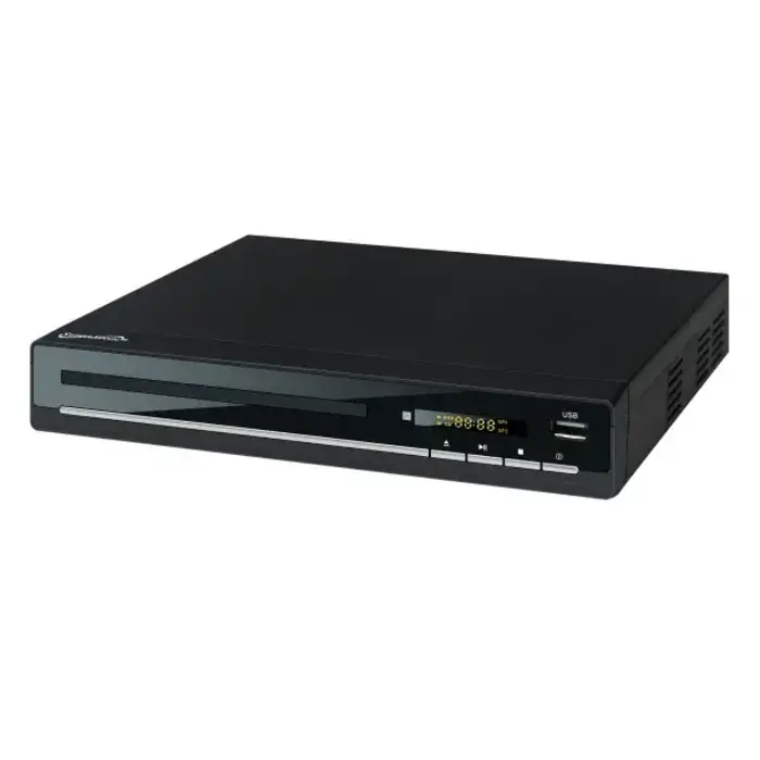 Standard-Definition DVD Player with USB/SD™ Card Inputs and HDMI® Output and Remote, Black