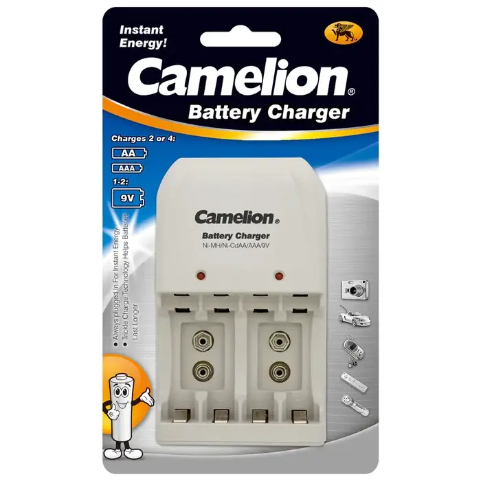 Camelion Overnight Charger AA, AAA & 9V