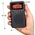 Weather AM FM Radio Portable Battery Operated by 2 AA Batteries with Stereo Earphone, LCD Display Digital Alarm Clock Sleep Timer,Best Reception,Built in Speaker Best Sound Quality(Black)