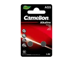 Camelion AG5 / 393 / LR754 1.5V Button Cell Battery 2 Pack