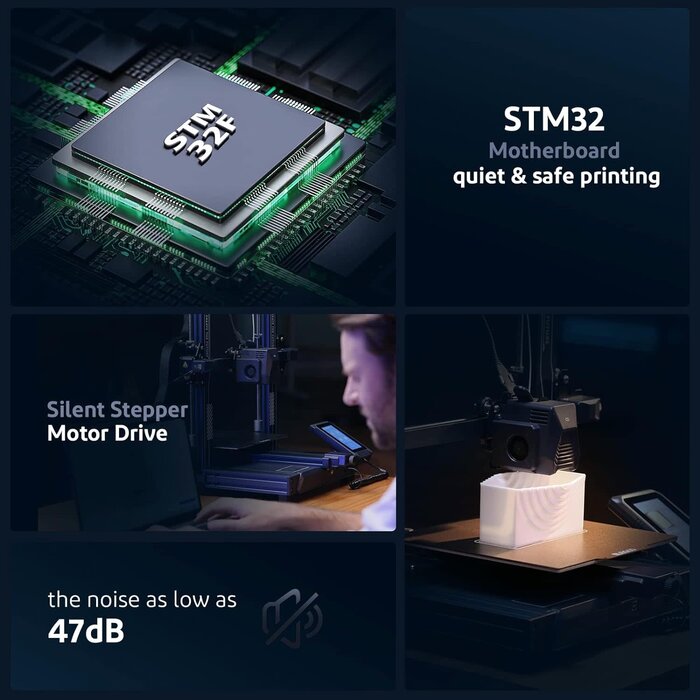 ELEGOO Neptune 3 Pro FDM 3D Printer with Auto Bed Leveling, Dual-Gear Direct Extruder, Dual Lead Screw Drive, Removable Capacitive Screen, 8.85x8.85x11in Large Printing Size