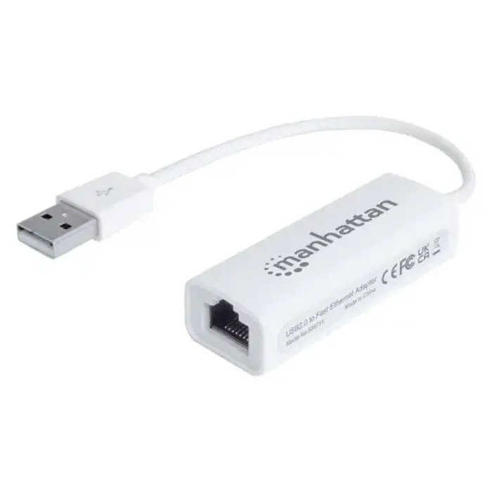 USB-ETHERNET - Manhattan® USB 2.0 to Fast Ethernet Adapter