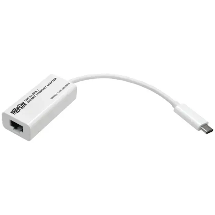 TRPU43606NGBW - Tripp Lite® by Eaton® USB-C® 3.1 to Gigabit Ethernet NIC Network Adapter