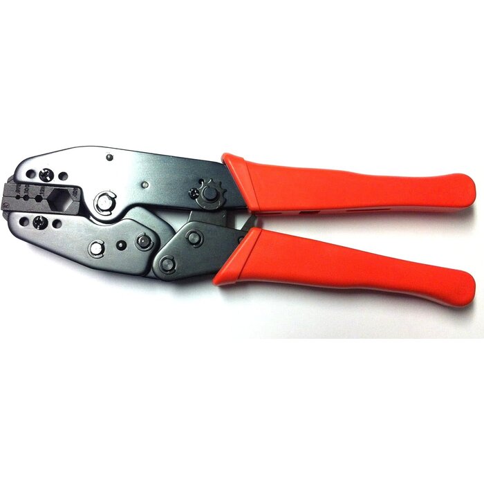 haisstronica Crimping Tool for Non-Insulated Terminal, AWG 22-6 Ratchet Wire Crimper Tool, Wire Terminal Crimper HS-7327