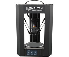 Malyan M300 Mini Delta 3D Printer - Fully Assembled FDM 3D Printers for Kids and Beginners, Free Sample PLA Filament and MicroSD Card Preloaded with Printable 3D Models, Printing Size 110x120 mm
