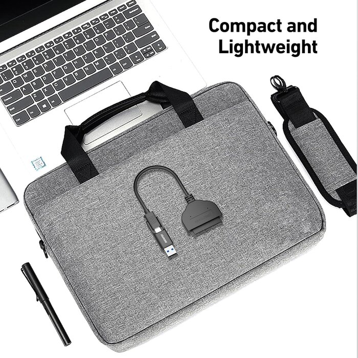 BENFEI SATA to USB Cable, 2in1 USB-C/USB 3.0 to SATA III Hard Driver Adapter