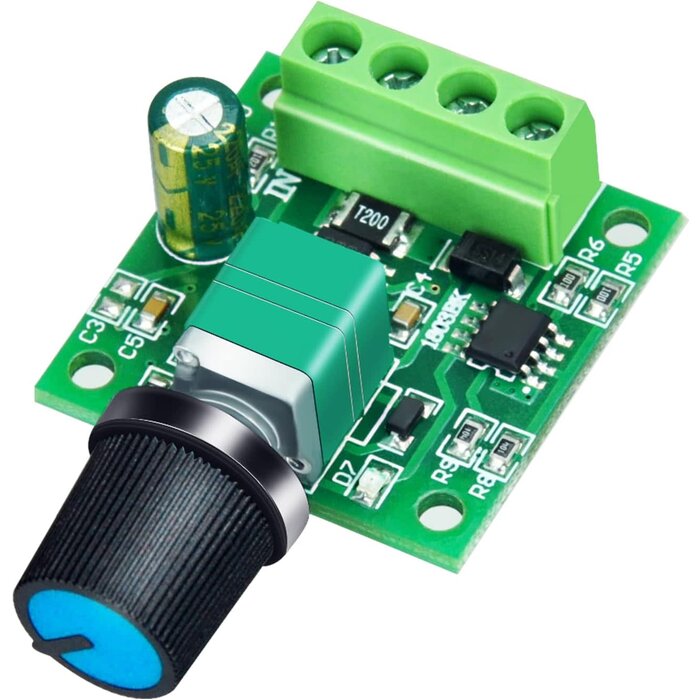 SPEED-CONTROLLER - ALEDECO PWM Low Voltage Dc 1.8V 3V 5V 6V 12V 2A Motor Speed Controller