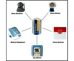 1200mAh Lithium Primary Battery for Specialized Devices