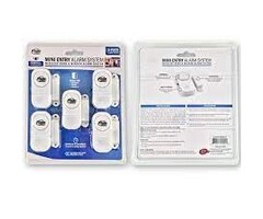 Mini Entry Alarm System  Wireless Door & Window Alarm System 5Pack