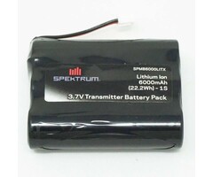SPEKTRUM 3.7V 6000mAh 1S Tx Battery iX12 NX6 NX8 XH-1S Plug