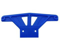 RPM RPM81165 - WIDE FR BUMPER BLUE RUSTLER/STAMPEDE/BANDIT