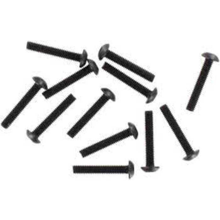 BS501-067 - 4x22mm Button Head Hex Machine Thread Screws (12pcs)