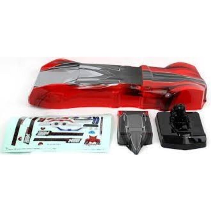 Redcat Racing BS218-009R - Blackout XBE Body Panels (Red)(1 set)