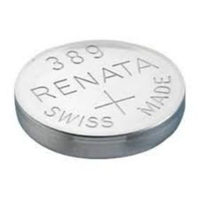 RENATA 389 1.55V SILVER-OXIDE BUTTON CELL BATTERY