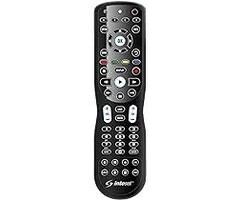 INTESET-4IN1 - Inteset - 4-in-1 Universal Backlit IR Learning Remote for use with Apple TV, Xbox One, Roku, Media Center/Kodi, Nvidia Shield, Most Streamers & Other A/V Devices