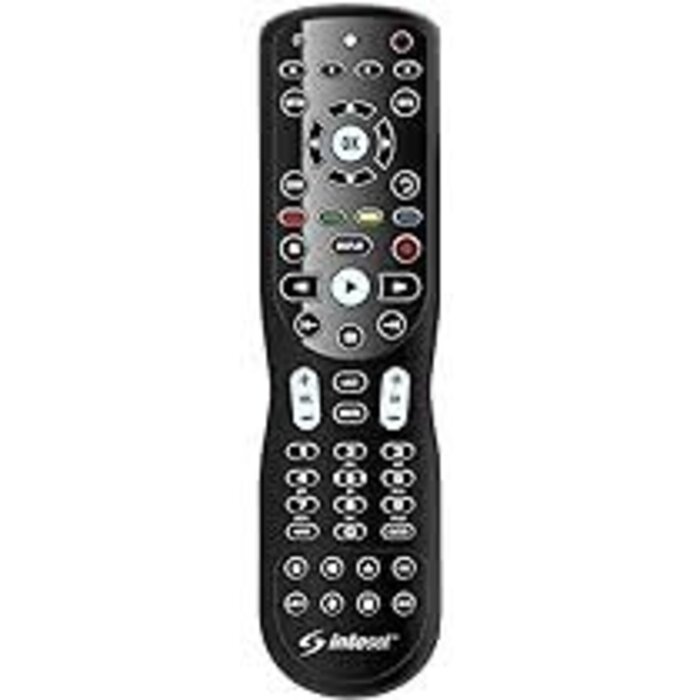 INTESET-4IN1 - Inteset - 4-in-1 Universal Backlit IR Learning Remote for use with Apple TV, Xbox One, Roku, Media Center/Kodi, Nvidia Shield, Most Streamers & Other A/V Devices