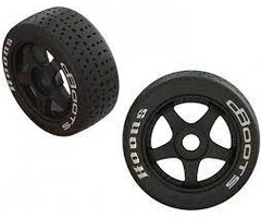 Arrma dBoots Hoons 42100 29 Pre-Mounted Belted Tires White 17mm Hex 5-Spoke 2