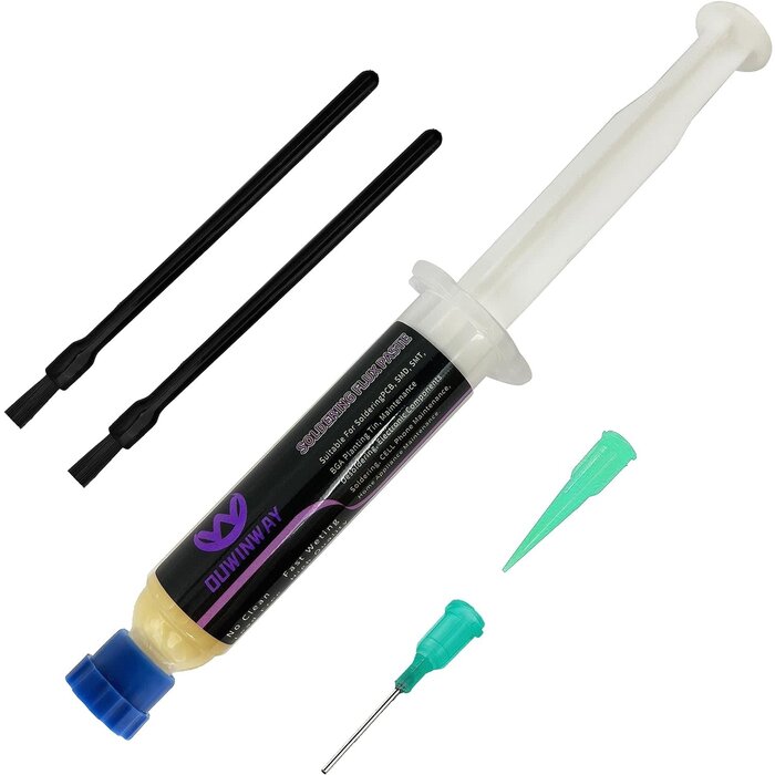 No Clean Soldering Flux, Solder Flux Soldering Paste No Clean Easy Tinning 10cc for Electronics Maintenance Repair