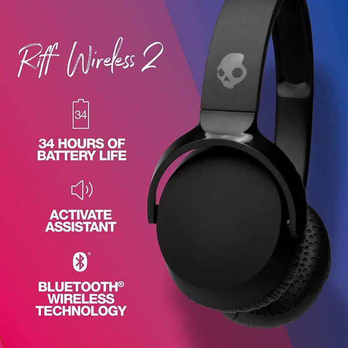 SkullCandy Riff Wireless 2 On-Ear Headphones
