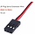 Servo Extension Cable Lead Wire 100mm 3.93 inch 3 Pin Cord Male to Male JR Plug for Futaba