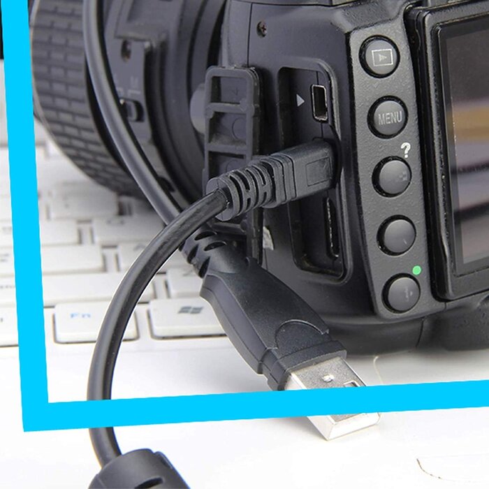 CAMERA-CHRG - 3ft Draw a dragon Replacement USB Camera Transfer Data Sync Charging Cable Cord for Nikon Coolpix B500, A300, A10, A100, L29, L31, L32, UC-e16 UC-E23, UC-E17, Nikon Camera SLR DSLR D3300 D750 D5300 D7200 D3200 & More -WPAICHENG