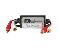 DB Link® Car Stereo Audio Noise Filter, RCA, 15 Amps, NF102