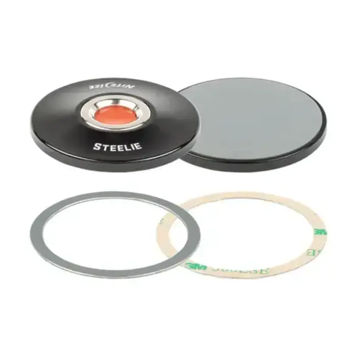 STOMS-01-R8 - Steelie® Orbiter® Plus Magnetic Socket + Metal Ring