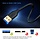 USB-M/M-3FT - Besgoods USB 3.0 A to A Cable - 3FT USB to USB Male to Male Cable Short Braided Double End USB Cord Compatible for DVD Players, Hard Drive Enclosures, Laptop Cooler and More