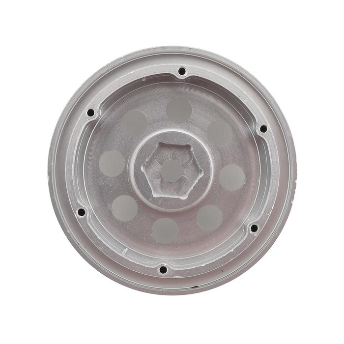 Redcat Racing Redcat Aluminum 1.9" Beadlock 12mm Hex Wheel w/Rings (Silver) (2)