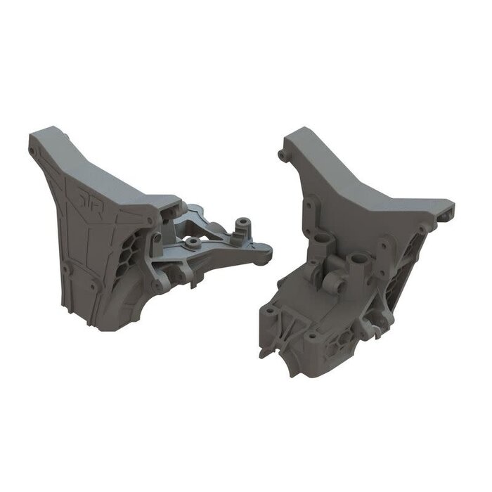 Arrma ARA320633 - F/R Composite Upper Gearbox Covers/Shock Tower