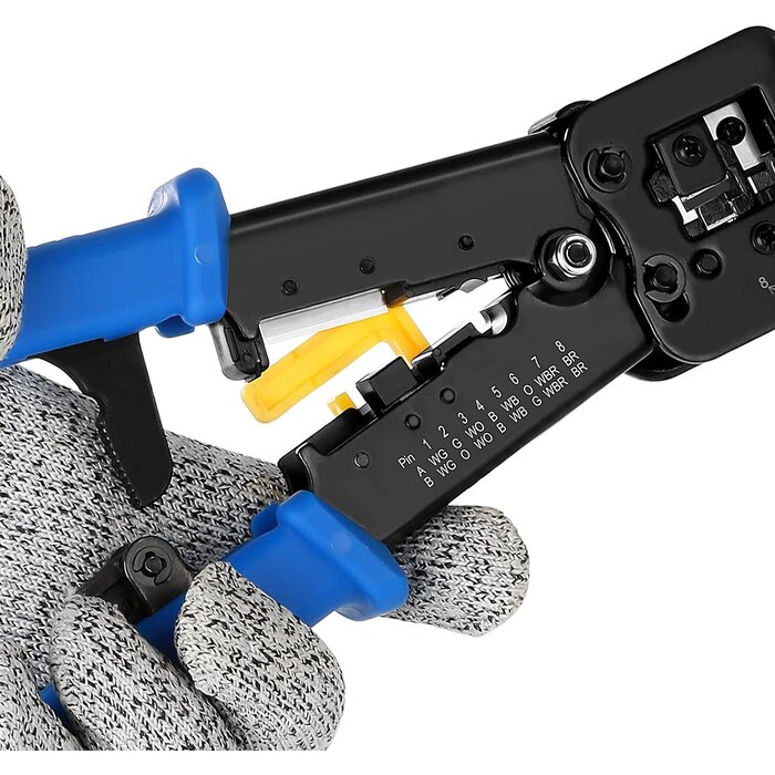 RJ45/Cat6 Crimp Tool Kit