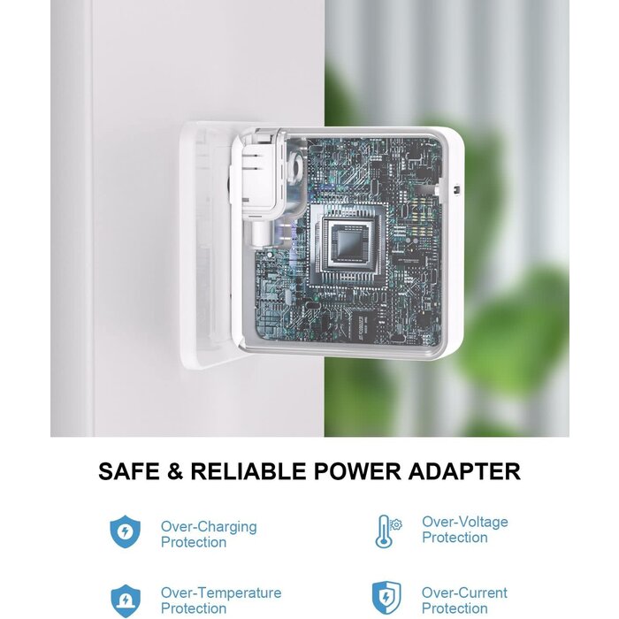 87W-USBC-LAPTOP - Yuncaiiz 87W Power Adapter for MacBook Air After 2018, Compatible with 13/14/15 Inch After 2016, USB C to USB-C Power Cord Supply