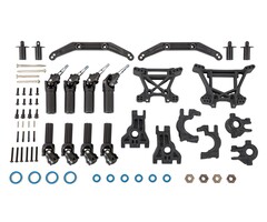 Traxxas 9080 - Outer Driveline & Suspension Upgrade Kit, extreme heavy duty, black