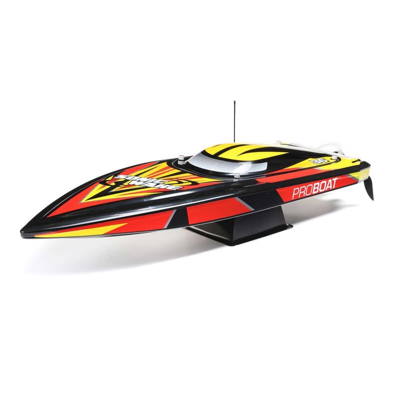 Pro Boat PRB08032V2T1 - Sonicwake V2 36" Self-Righting, BL, Black: RTR
