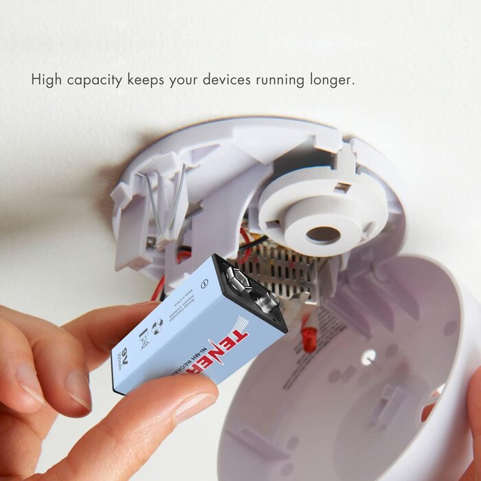 RVCPL16041 - Rayovac 9 Volt Rechargeable NiMH Battery