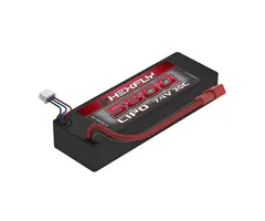 Hexfly Hexfly 2 Cell 7.4V 5800mAh 30C LiPo Battery(T-Plug)(1pc)