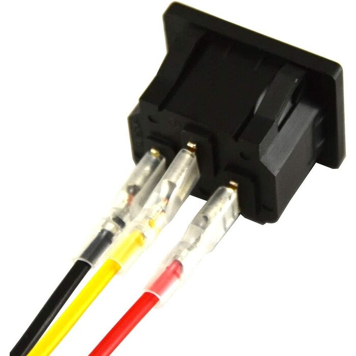 IEC320 C14 Panel Mount Plug Adapter, 250V 10A Inlet Power Connector