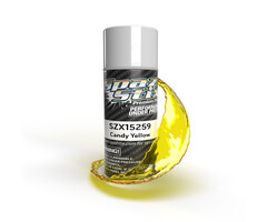 Spaz Stix SZX15259 - Candy Yellow Aerosol Paint, 3.5oz Can