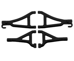 RPM RPM80692 - BLACK FR UP/LOW A-ARMS 1/16 EREVO