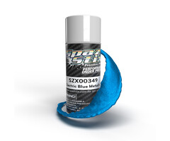 Spaz Stix SZX00349 - Electric Blue Metallic Aerosol Paint, 3.5oz Can