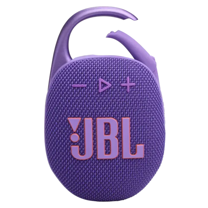 JBL JBL Clip 5 Waterproof Bluetooth Speaker, Purple