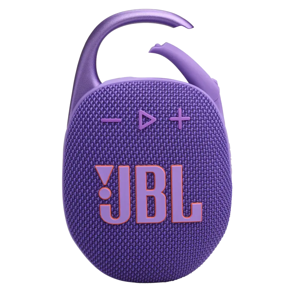 JBL JBL Clip 5 Waterproof Bluetooth Speaker, Purple