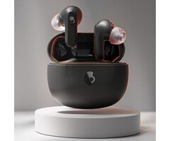 SkullCandy S2RLW-Q740 - Rail® True Wireless Earbuds - True Black