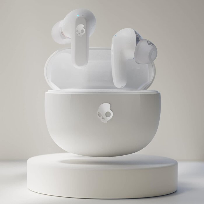 SkullCandy S2RLW-Q751 - Rail® True Wireless Earbuds - Bone