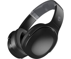 SkullCandy S6EVW-N740 - Crusher® Evo Sensory Bass Headphones with Personal Sound Wireless, Over-Ear Bluetooth Headphones for iPhone and Android with Mic - True Black