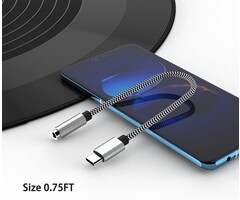 Highwings USB Type C to 3.5mm Female Headphone Jack Adapter: Type C to Aux Audio Cable Cord Compatible with Samsung Galaxy S22+ S21 Ultra S20 S10 S9 Note 20 10, Google Pixel 6 Pro/5/4/3/2