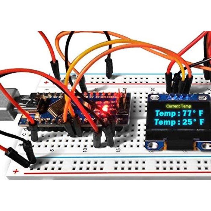 Chanzon Breadboard with 400 Tie Points (BB-801) Solderless Prototype Kit Universal PCB Bread Board Plus 2 Power Rail and Adhesive Back for Small DIY Kits Arduino Proto Raspberry rasp Pi Project